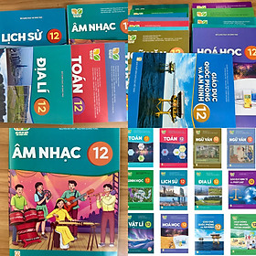 Bộ sách giáo khoa Lớp 12- Kết Nối Tri Thức Với Cuộc Sống (13 quyển- Kèm bìa bao, nhãn tên)