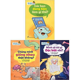 Combo Sách Làm Quen Với Xung Quanh (Bộ 3 Cuốn)