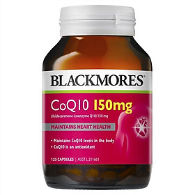 Blackmores CoQ10 150mg 125 Capsules Exclusive Size