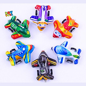 Đồ chơi máy bay mini chạy đà nhiều màu sắc cho bé thỏa thích vui chơi