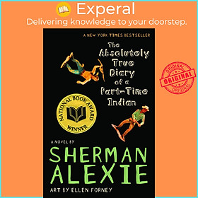 Hình ảnh Sách - The Absolutely True Diary of a Part-Time Indian by Sherman Alexie (US edition, paperback)