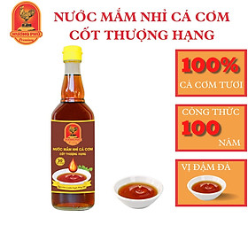 Nước mắm nhỉ cá cơm cốt thượng hạng Hương Phú nước chấm 30 độ đạm 510ml