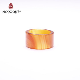 Nhẫn càng long đá mã não - Ngọc Quý Gemstones