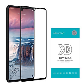 Miếng dán cường lực 3D full màn hình  cho Huawei P30 hiệu Nillkin XD CP + Max (Chất liệu kính ACC nhật bản, Full 3D, độ nét HD, vát mỏng 0.3mm) - Hàng chính hãng