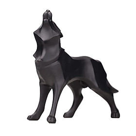 Wolf Statues Collective Sculpture Modern Home Figurine Ornament Gift