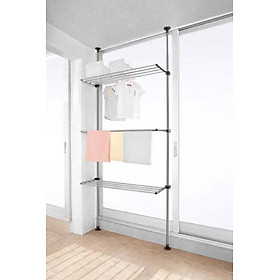Mua Cây Treo Để Đồ Inox Gấp Gọn Chống Sàn Wellex SJG2032-3(800) hàng chính hãng