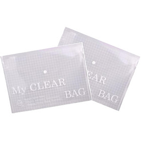 Hình ảnh Review BỘ BÌA NÚT A4 MY CLEAR (12cái/ xấp)