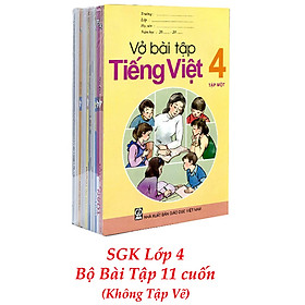 Sách Giáo Khoa Bộ Lớp 4 - Sách Bài Tập (Bộ 11 Cuốn) (2021)