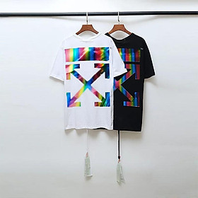 Áo thun Stee OFF WHITE COLORFUL Unisex Trùm Unisex aothununisex