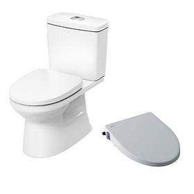 Mua Bồn cầu 2 khối nắp rửa cơ C-504A+ S15VN - Vật liệu xây dựng Big H