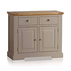 Mua Tủ Chén Thấp St.Ives Loại Nhỏ Gỗ Sồi Ibie DSCSSSTIO - Xám (100 x 42 cm)
