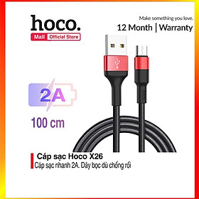 Mua Cáp sạc Micro Hoco X26 sạc nhanh 2.0A dài 1m