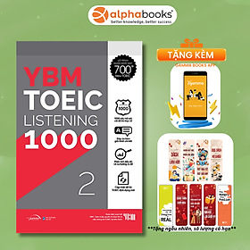 YBM TOEIC Listening 1000 Tập 2: Mục Tiêu Đạt 700+ Điểm TOEIC