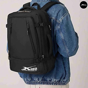 Balo Laptop 17 Inch Xbags Leader - Balo Du Lịch Size Lớn Đa Năng, Ngăn Chống Sốc Chuyên Dụng, Vải Chống Nước Cao Cấp, Phù Hợp Đi Phượt
