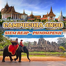 Hình ảnh [Tour Campuchia] 4N3Đ - Siemreap - Phnompenh, Khởi Hành Thứ 05 Hàng Tuần