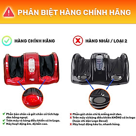 Máy massage chân hồng ngoại Fuki FK-6811 (màu đỏ) - Màu Đỏ