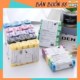 Mua Set 5 Cuộn Túi Đựng Rác Sinh Học Tự Phân Hủy Siêu Dai Co Giãn Tốt Bảo Vệ Môi Trường 88260
