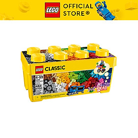 Mô Hình LEGO Thùng Gạch Trung Classic 10696 Sáng Tạo (484 Mảnh Ghép)