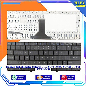 Bàn Phím dành cho laptop Gateway UC73 UC78 UC7803 UC7301 UC7811 UC7309 JM30 - Hàng Nhập Khẩu