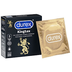 Hình ảnh Bao cao su Durex Kingtex 3 bao