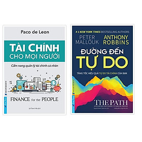 Sách - Combo Tài Chính Cho Mọi Người (Cẩm Nang Quản Lý Tài Chính Cá Nhân) + Đường Đến Tự Do - First News