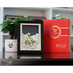 Mua Tranh linh vật Hổ dát vàng 24k kích thước 25 x 20cm