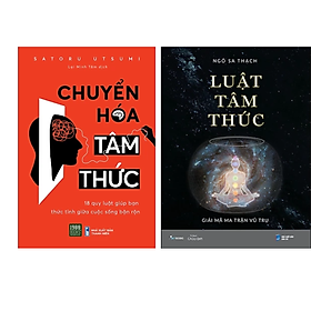 Combo 2 cuốn sách tư duy - kĩ năng sống ; luật tâm thức + chuyển hóa tâm thức