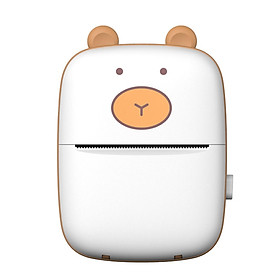 Mini Thermal Printer Wirelessly BT Connected 200dpi Photo Label Memo Wrong Question Printing Machine Tool Portable for