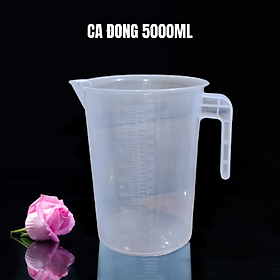Mua Bộ 2 Ca Đong Nhựa Có Vạch Chia Định Lượng 5 Lít
