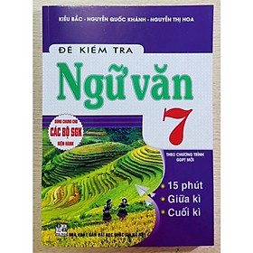 Sách - Đề kiểm tra ngữ văn 7