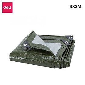 Bạt che nắng mưa dày dặn DELIxVusign - Chống nước kháng UV, may viền, đa năng