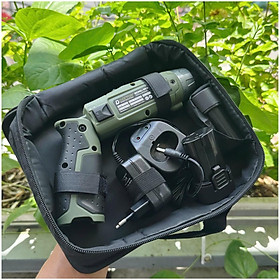 MÁY VÍT GẬP PIN 7.2V CHÂN PIN PHỔ THÔNG MÀU OLIU (12NM - 19 CẤP TRƯỢT) DK-VGT12XN DEKTON - HÀNG CHÍNH HÃNG