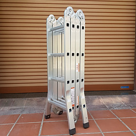 Mua Thang nhôm gấp 4 khúc cao cấp Ashi AM4 chiều cao 4 8m