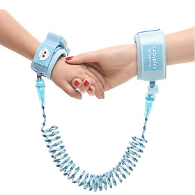 VÒNG DÂY ĐAI ĐEO TAY DẮT TRẺ EM CHỐNG ĐI LẠC - DÂY LÕI THÉP SIÊU NHẸ - PHÁT SÁNG BUỔI TỐI – DÂY CUỘN LÒ XO GỌN GÀNG - DH2011