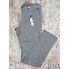 Quần Kaki Nam MEN Slim Fit Chino Flat Front Pants GREY - SIZE 29-30-32-34