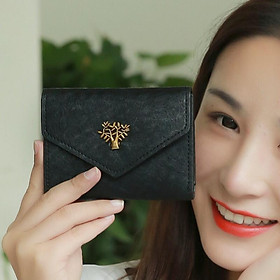 Ví bóp nữ cầm tay đựng tiền nhỏ mini siêu đẹp deliva VN06