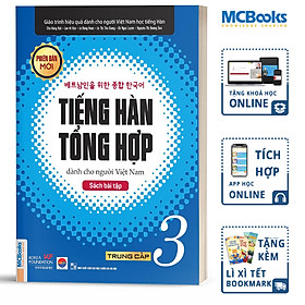 Bài Tập Tiếng Hàn Tổng Hợp Trung Cấp 3 (Phiên Bản Mới)