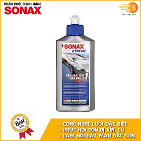 Kem đánh bóng và bảo vệ sơn xe ô tô Sonax 201100 250ml - phục hồi sơn cũ