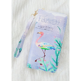 Hình ảnh Ví Cầm Tay Nữ Thời Trang Flamingo