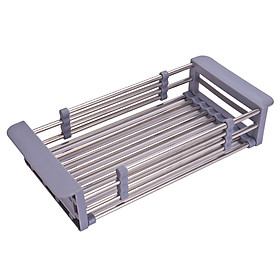 Kệ inox gác bồn rửa chén (tặng kèm 1 sản phẩm ngẫu nhiên)