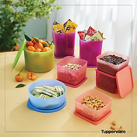 Bộ hộp bảo quản thực phẩm magic set (8 hộp) - TUPPERWARE CHÍNH HÃNG