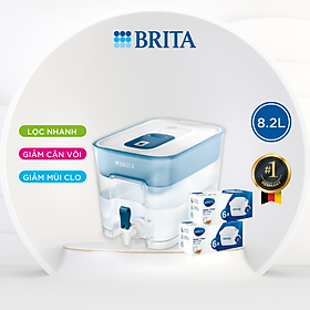 Mua Combo bình lọc nước Brita Flow 8.2L + 2 hộp pack 6 (12 lõi) dùng trong 1 năm