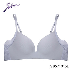 Áo Lót Không Gọng Cao Cấp Mút Vừa Màu Trơn Phối Ren Fashion Sixnature By Sabina SBS7101SL