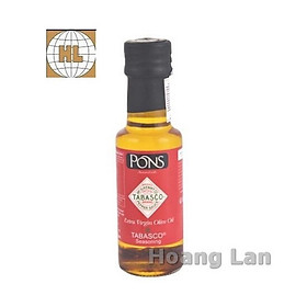 Dầu Olive Extra Virgin vị ớt Tabasco PONS 125ml - Tây Ban Nha