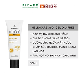 Kem Chống Nắng Heliocare 360 Gel Oil-Free 40ml