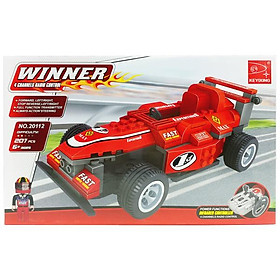 Đồ Chơi Lắp Ráp Xe Đua Điều Khiển Từ Xa Winner - KeYiXing KYX-20012 (207 Mảnh Ghép)