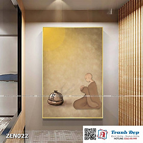 Tranh canvas trang trí cho không gian thiền - ZEN022
