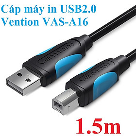 Cáp máy in Usb 2.0 male to B male Cable cho laptop Vention VAS-A16