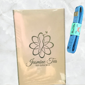 Trà Hỗ Giảm Béo Jasmine Tea Hộp 15 gói, Tặng kèm thước dây đo vòng eo