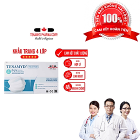 Khẩu trang y tế 4 lớp tenamyd chính hãng